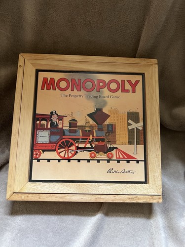 Monopoly wooden box - box, limited