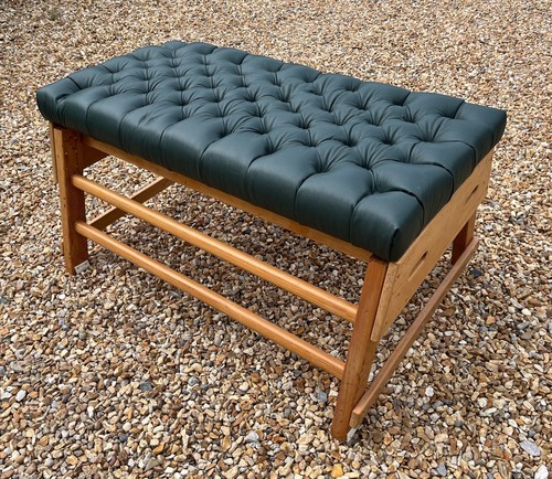 Vintage school gym bench - vintage,