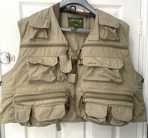 Orvis fly fishing gilet size - fishing,