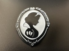 Snow White Cameo Portrait Pin Badge & Seven Dwarfs Enamel Brooch Disney Princess