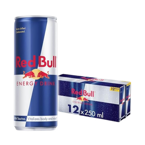 Red bull energy drink - bull,
