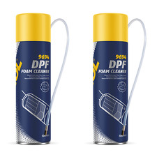 2x Mannol DPF Foam Cleaner 500ml Spray Diesel Particulate Filter Foam Cleaner