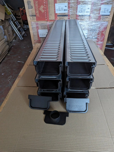 Drainage channel driveway - channel, driveway&
