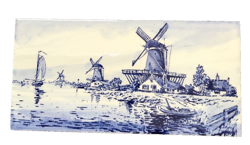 Delft tile blue - delft,