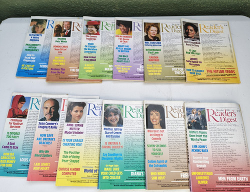 Readers digest magazines 1989 - digest,