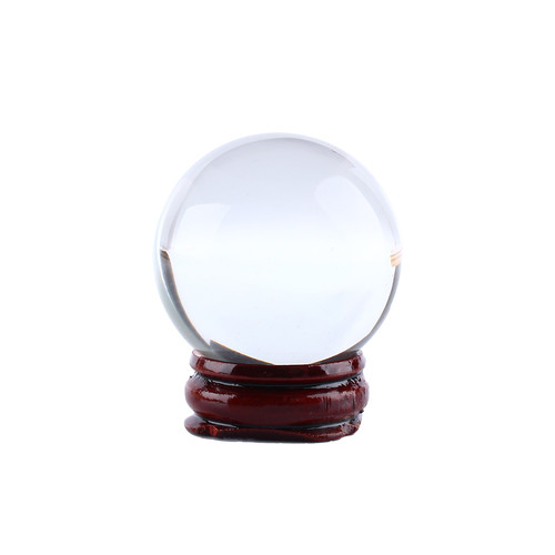 Mini clear crystal ball - ball, 40mm