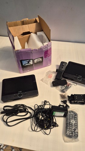 Logik inch dual portable dvd - 7,