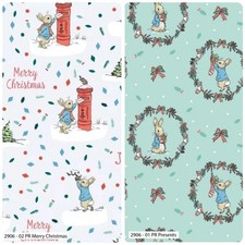 PETER RABBIT CHRISTMAS FABRIC