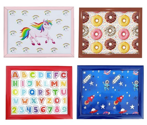 Wooden kids lap tray - lap, soft