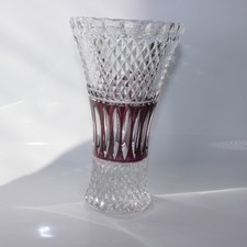Diamond Crystal Vase W/