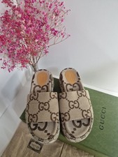 Women Gucci Platform Slides