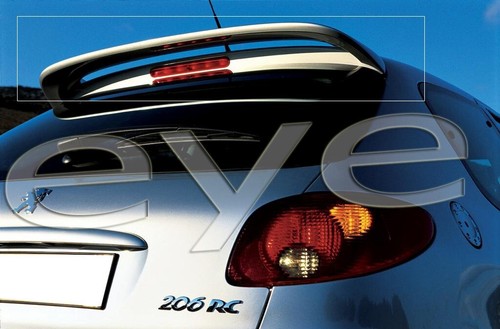 Peugeot 206 rear roof spoiler - peugeot,