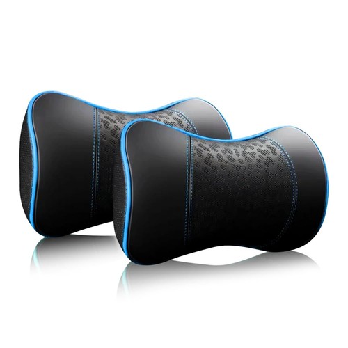 Car leather neck pillows - neck,