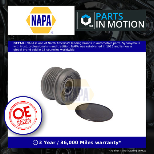 Overrunning alternator pulley - alternator,