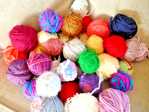 800g job lot bag - lot, yarn