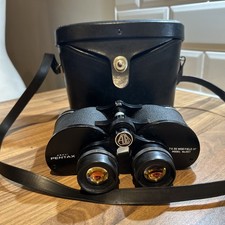 Vintage Asahi Pentax Prism coated Binoculars 8x40 Wide Field 9.5 degree inc Case