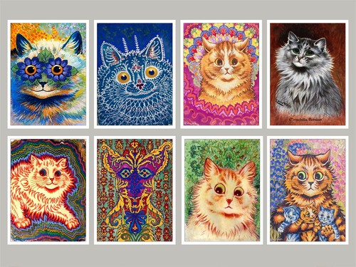 Louis wain cat - wain,