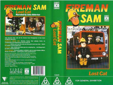 FIREMAN SAM LOST CAT  VHS