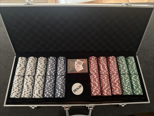Poker set 500 chips - 500,