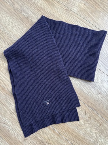 Dark purple gant scarf 100 - gant,