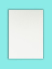 Pure White Mount Backing Board Card 1.25mm Thick 3x3"-12x20" Single 2,3,4,5 pack