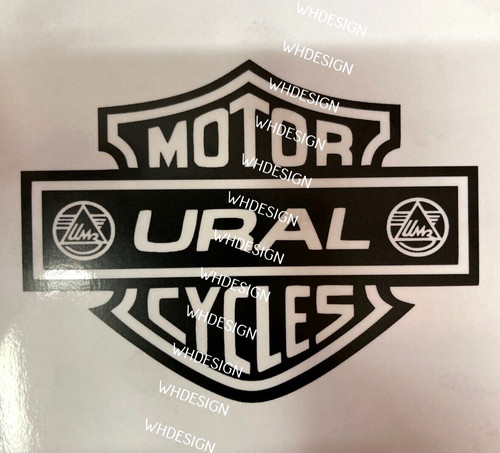Ural motorcycle sticker - motorcycle,