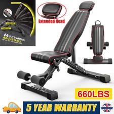 Adjustable Weight Bench Gym