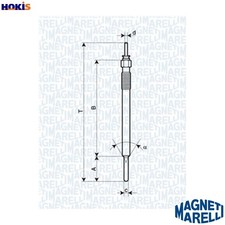 4x GLOW PLUG 062900088304 FOR