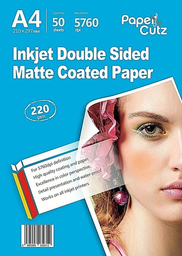 Double sides matt inkjet - sides,