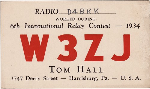 Qsl card providence rhode - card,