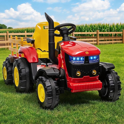 Kids ride tractor - kids,