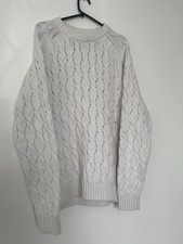 H&M Chunky White Knitted