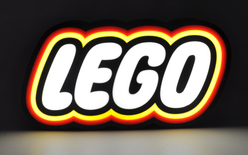 Lego logo light box - light,