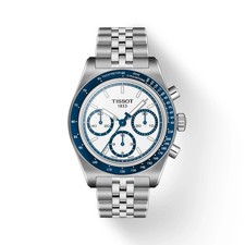 Tissot PR516 White Dial Blue