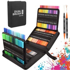 120 Dual Tip Colouring Pens