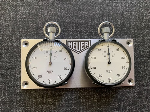 Vintage boxed heuer - boxed,