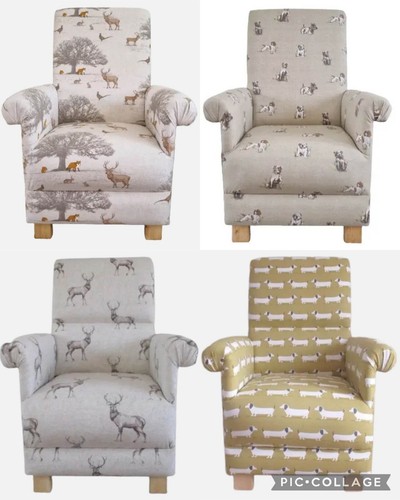 Fryetts fabric adult chairs - fabric,