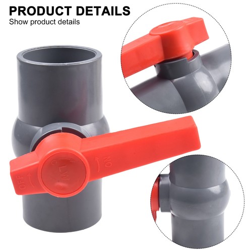 Ball valve control flow pvc - ball,