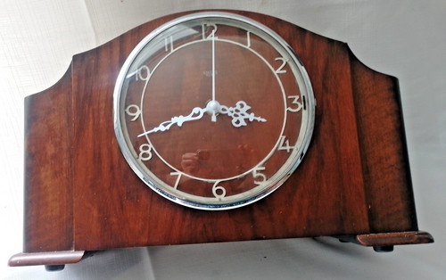 1950s smiths wooden mantel - smiths,