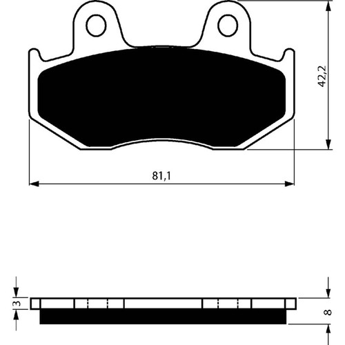 Goldfren brake pad sint ad - goldfren, sint.