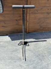 Webley Tri-Pump High Pressure Stirrup Pump Air Rifle PCP 300 BAR Gauge Vintage