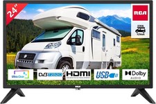 RB24H2CU 12 Volt 24" Inch HD TV, Freeview HD DVB-T2/C/S2 Dolby Digital Audio Car