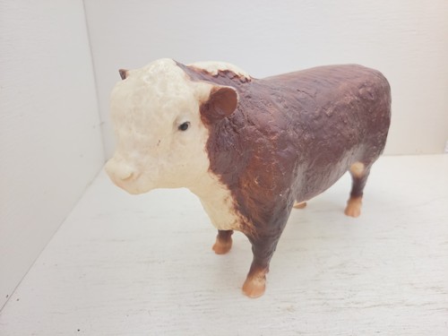 Vintage breyer hereford bull - vintage,