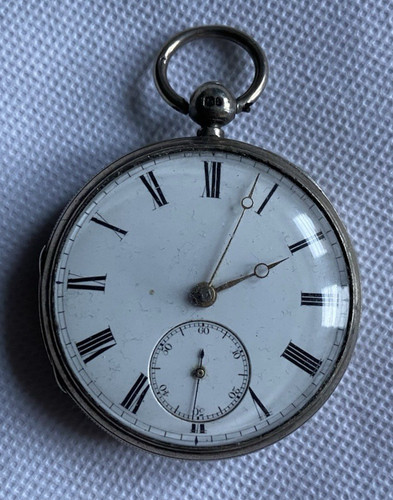 Sterling silver fusee pocket - ,
