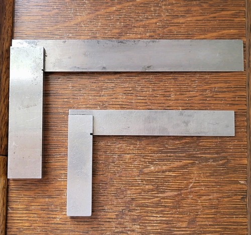 Vintage steel squares 4 - (2),