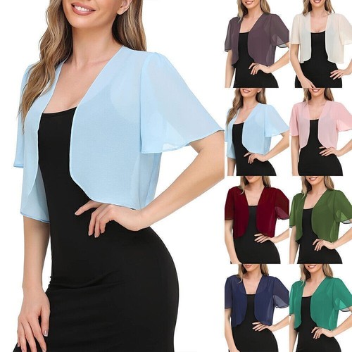 Womens chiffon shrug - womens, shawl