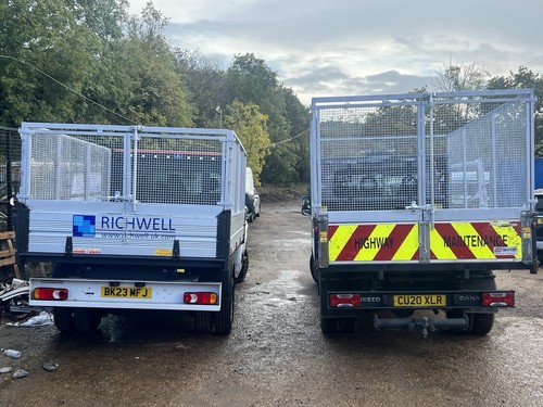 Ford transit tipper mesh high - tipper,