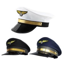 Pilot Hat Uniform Prop 3colors