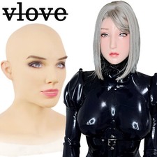 Silicone Female Realistic Head