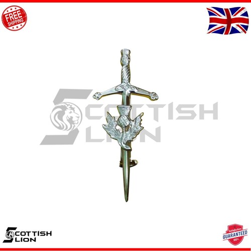 Scottish thistle kilt pin for - scottish,
